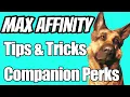 Perfect Fallout 4 Playthrough Part 9 - Affinity and Companion Perks