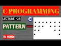 STAR PATTERN - 10 C PROGRAMMING FOR BEGINNERS C PROGRAMMING TUTORIAL FULL COURSE