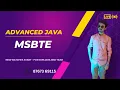 Advanced Java - MSBTE