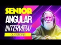 Master Angular Interviews Senior-Level Questions Answered