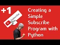 Python - Subscribe to a YouTube Channel with PyAutoGUI