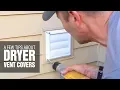 How a clogged vent can break Dryers - Replacing Outdoor Dryer Vent Cover