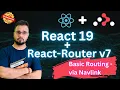 React Router Tutorial in Hindi - Active Link Navigation in ReactJS