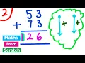 How to do Column Method Addition - Level 2