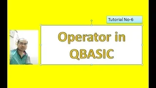 Operator in Qbasic Tutorial