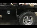 Mounting Underbody Toolboxes On a Flatbed