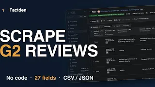 How to Scrape G2 Reviews to No Code 2026