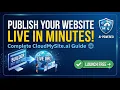 How to Publish Your Website on CloudMySite AI Complete Guide