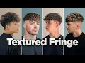 how to get the PERFECT textured fringe hairstyle
