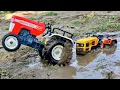 Download Lagu HMT Tractor Stuck in the mud and pulling out Swaraj, Double E, Excavator
