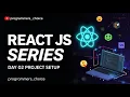 React JS Setup in 3 Minutes Node js Vite Explained Telugu