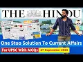 Download Lagu The Hindu Analysis Today | 27 September 2025 | The Hindu Newspaper Analysis | Daily Current Affairs