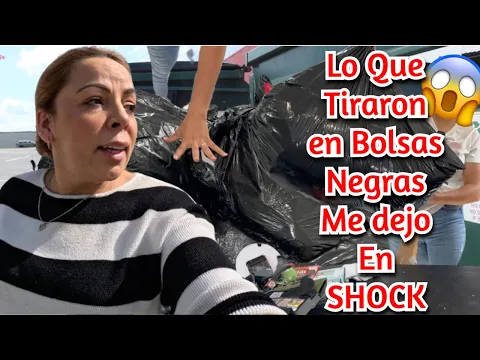 Download MP3 Vean Saque Cuatro Bolsas NEGRAS de La BASURA Lo Que Traian Me a Dejado En SHOCK😱😳🇺🇸#NoemyB