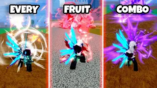 One Shot Combo With Every Fruit In Blox Fruits Update 28 