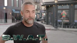 S W A T Behind The Scenes with Jay Harrington Taye Diggs