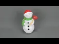 Hallmark jolly and the John singing talking snowman
