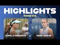 Kamilla Rakhimova vs Maria Sakkari 2026 Cincinnati Open Round Two