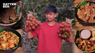Picking RAMBUTAN and adding it to various Filipino dishes—will it work?