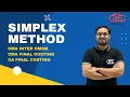 SIMPLEX METHOD CMA CA INTER FINAL