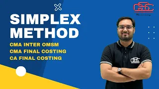 SIMPLEX METHOD CMA CA INTER FINAL