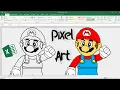 Convert Any Image Into Pixel Art in Excel
