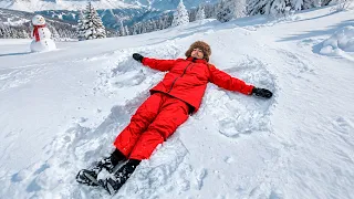 FUI PARA NEVE COM MEUS AMIGOS ! FINALMENTE FÉRIAS