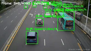 AI Vehicle Speed Detection License Plate Recognition Complete Final Year Python Project