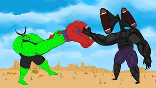 Spider Hulk vs Hulk Siren Head: Fury of the Titans – Who Is Stronger?