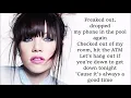 Download Lagu Carly Rae Jepsen - Good Time (Solo Version) (Lyric Song)