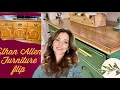 She s Green With Envy buffet makeover Furniture flipping