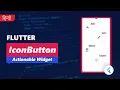 IconButton Widget in flutter