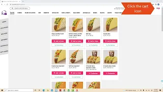 How to Place an Order on Taco Bell Website