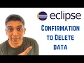 Java swing tutorial using Eclipse - Confirmation to Delete data Do you really want to delete