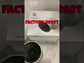 Google Nest Cam Hard Reset