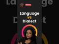 Lagu Language vs. Dialect: Key Differences Explained in 3 Minutes 🎭 #monamimukherjee