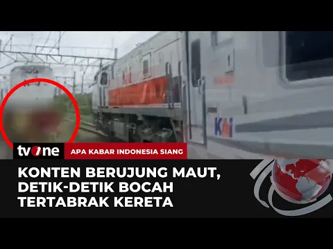 Fokus Merekam Kereta Lain di Atas Rel, Seorang Anak Tertabrak Kereta Api di Matraman