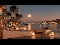 Relaxing Night Jazz Music - Cozy Smooth Jazz Piano In Seaside Luxury Lounge For Sleep And Study
