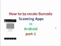 How to Create Barcode Scanner Application in Android part1 ShoutCafe com