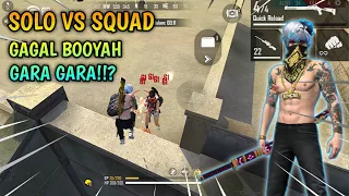 Download SOLO VS SQUAD BAR BAR GAK NGOTAK - GARENA FREE FIRE MP3