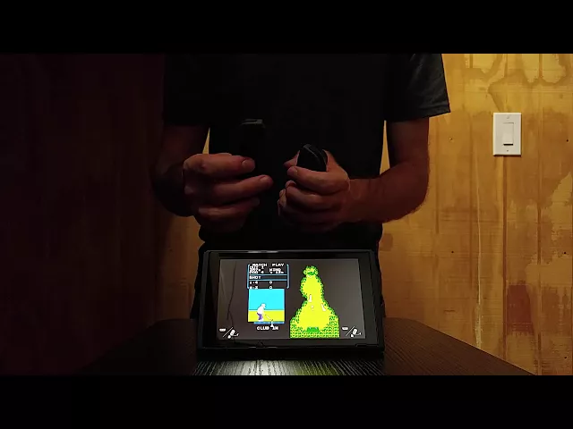 Hidden NES Golf game on Nintendo Switch. A tribute to Satoru Iwata.