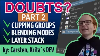 Part 02 Layer Stack Blending modes clipping groups Alpha preserve HOST Carsten