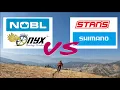 Carbon Vs Alloy Side By Side Comparison NOBL TR37s VS STANS Flow D