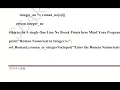 21CSL46 PYTHON PROGRAMMING LAB Program04B IMPLEMENT TO CONVERT ROMAN NUMERICALS INTO INTEGERS