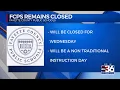 011624 Fayette county schools closed Wednesday