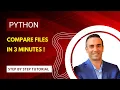 Python File Comparison Simplified Techniques in 3 Minutes