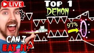 🔴BEATING MY NEXT DEMON LEVEL