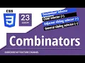 How to use CSS combinator selectors CSS Combinators tutorial selectors tutorial by techno sunita