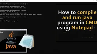 How to Run Java program using notepad and Command Prompt