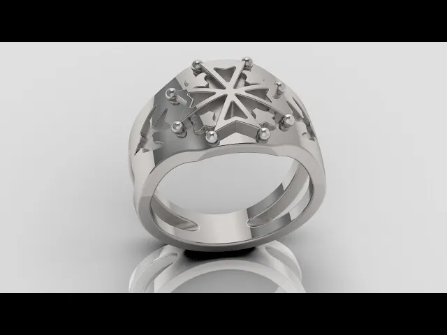 Huguenot Cross Ring video thumbnail