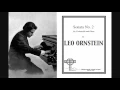 Leo Ornstein - Cello Sonata No. 2